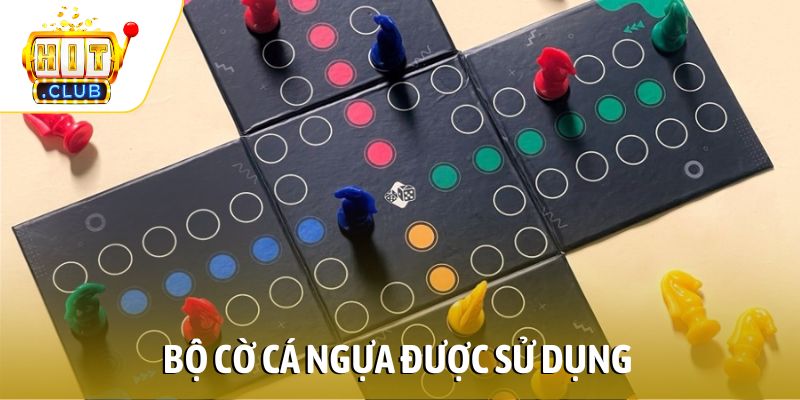 Bộ cờ cá ngựa được sử dụng