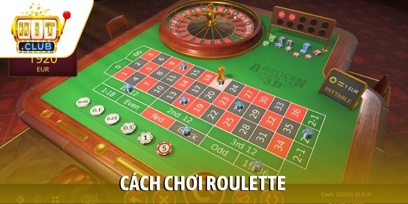 Cách chơi Roulette