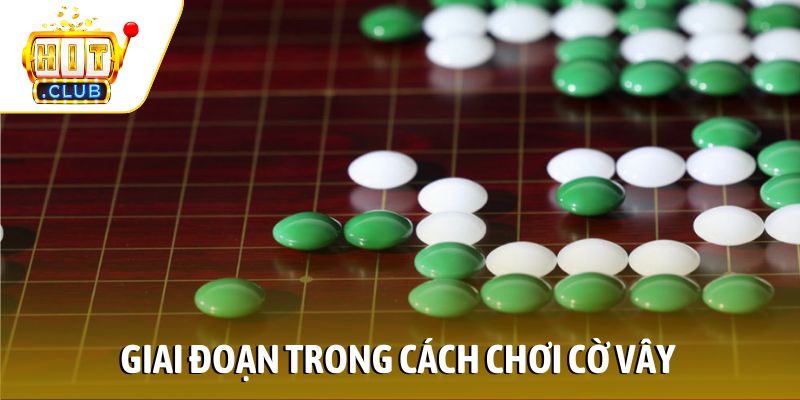Giai đoạn trong cách chơi Cờ vây